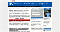 Desktop Screenshot of ipqpubs.com